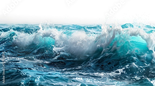 Transparent Ocean Water Wave Copy Space for