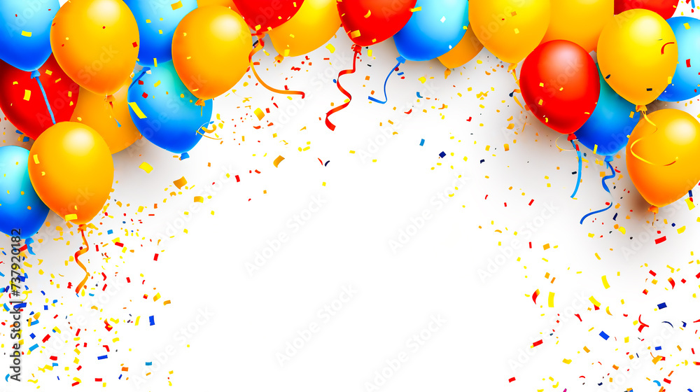 Ballons confetti discount