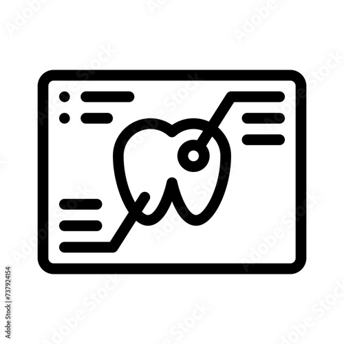 x ray line icon