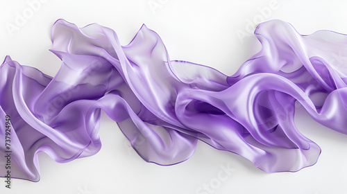 Silk cloth background with shiny texture smooth, Smooth elegant lilac silk or satin texture as with white background 