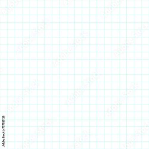 Seamless grid, mesh pattern. millimeter, graph paper background. Squared texture.