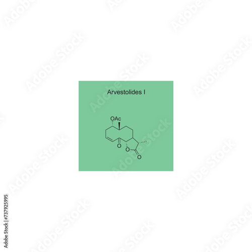 13-trifluoromethyl echinenone skeletal structure diagram.Halogenated Carotenoid compound molecule scientific illustration on white background. photo