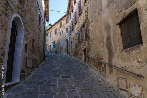 Small town Montalcino of Tuscany © Marko