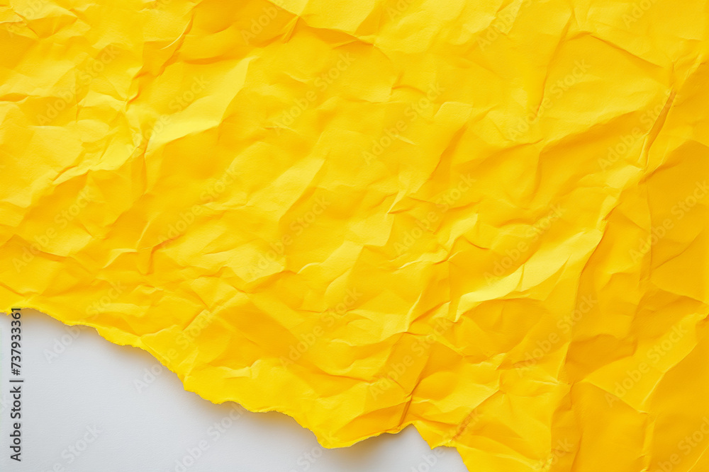 Yellow Cardboard Paper on white background. Yellow Cardboard Paper on white background.