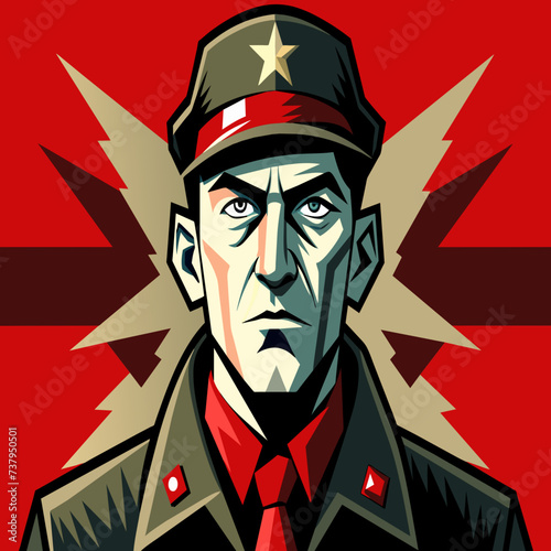 War propaganda posters vektor illustation