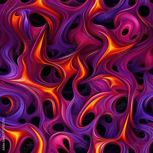 Seamless abstract background and texture with neural pattern.