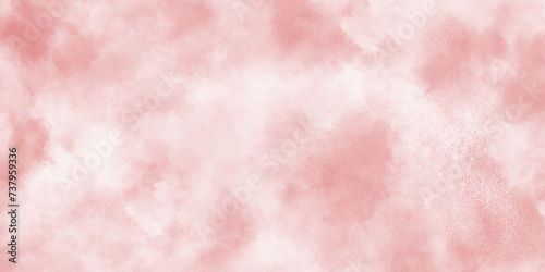 Abstract fringe and bleed paint drips and drops pink background. Modern abstract watercolor background with watercolor splashes. Pink scraped grungy background Fantasy light red grunge pink-white back
