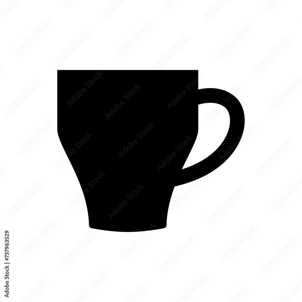 Coffee cup icon vector. Tea cup illustration sign. Mocha symbol or logo. Coffee cup icon vector. Tea cup illustration sign. Mocha symbol or logo.