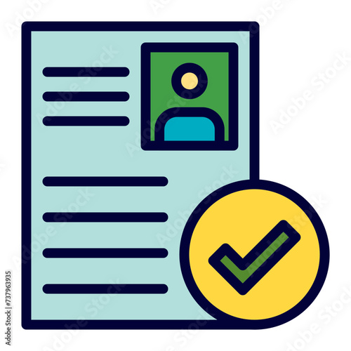 Selection Line Filled Icon