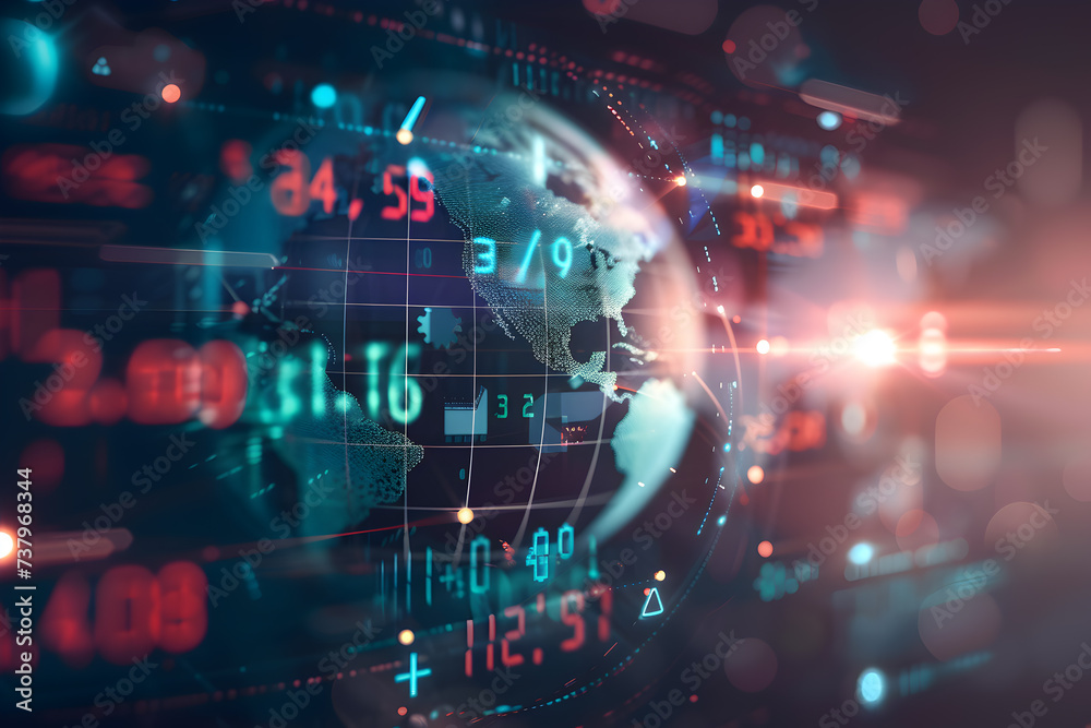 Interconnectedness and efficiency of global digital banking in managing worldwide finances