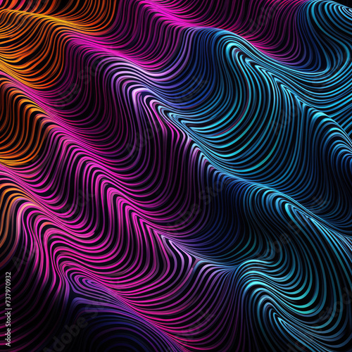 Abstract neural pattern texture background.