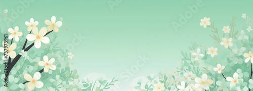 a banner for this spring sale. a spring sale flyer with flowers on it