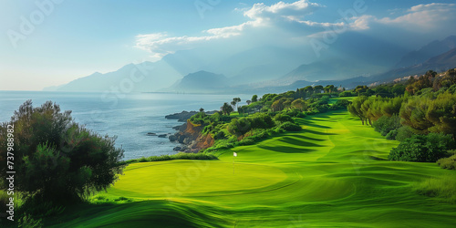 Scenic Ocean View Golf Course