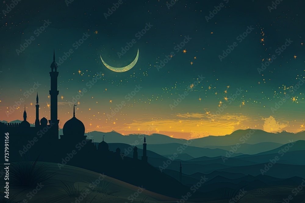 Ramadan Background, Idul Fitri