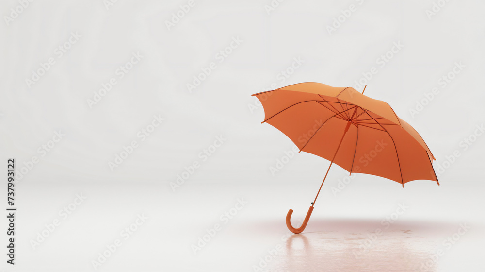 3d rendering umbrella
