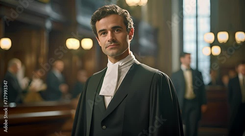 lawyer in traditional legal attire offers a glimpse into a rich heritage of legal expertise