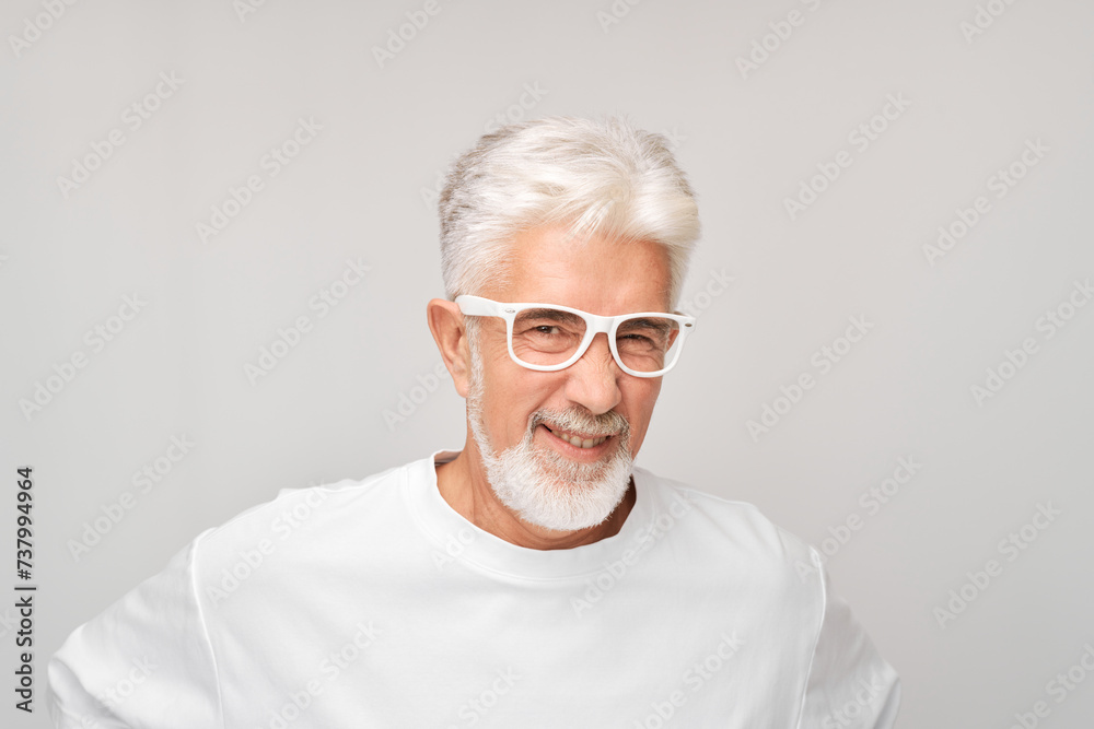 Portrait of adult man with sad face offended and crying on white background. Nerves, stress, uncertainty concept. Portrait of adult man with sad face offended and crying on white background. Nerves, stress, uncertainty concept.