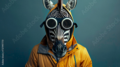 A humanized zebra