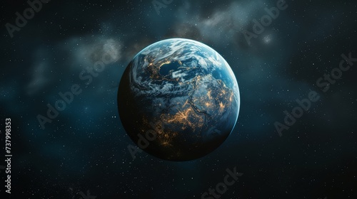 A terraformed planet humanitys new home among the stars © chayantorn