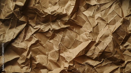 Abstract crumpled