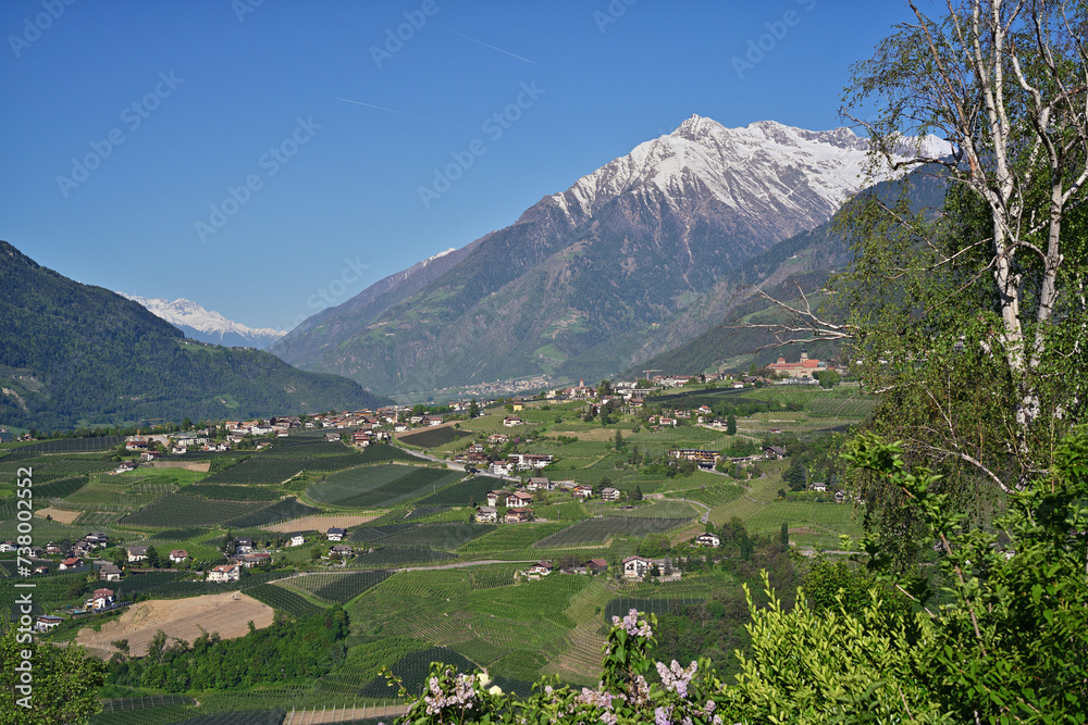 Dorf Tirol in Südtirol