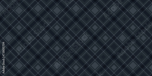 seamless diagonal tartan pattern, scottish plaid fabric with stripes, folk retro, design for fabric, textile, tablecloth, curtain, vector illustration