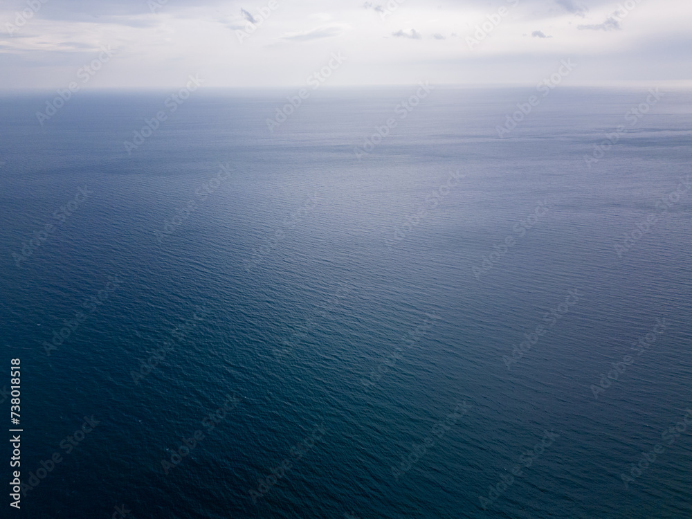 blue sea aerial top down view blue sea aerial top down view