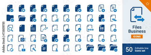 Files icons Pixel perfect. Finance, document, check, ....
