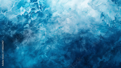 Blue, teal ombre background wallpaper