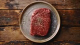 Sirlon Steak on Plate