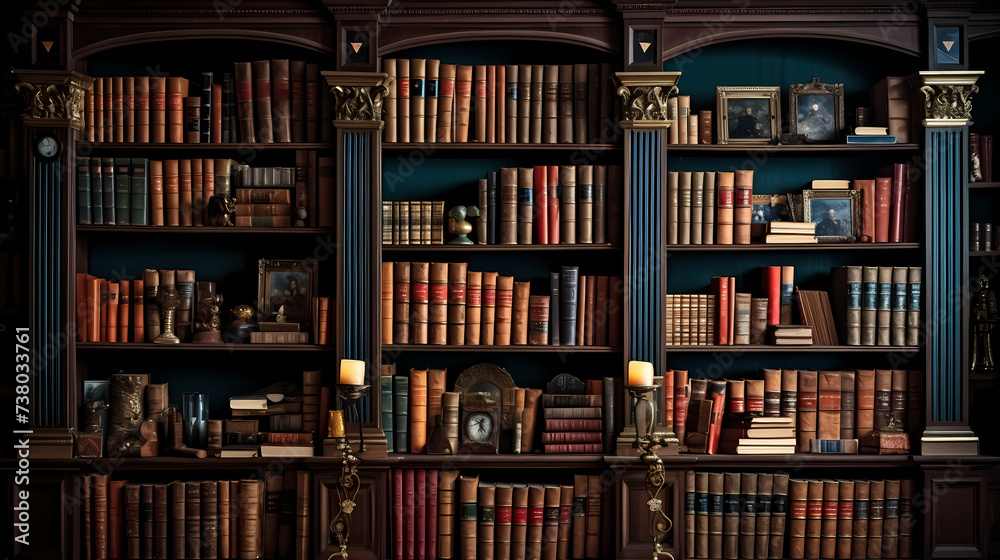 Books background, can be used to depict education, knowledge, learning or library themes Books background, can be used to depict education, knowledge, learning or library themes