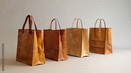 Shopping bag mockups in appropriate contexts, such as in a store or on the street, to enhance realism and help viewers imagine branding in real-life scenarios.