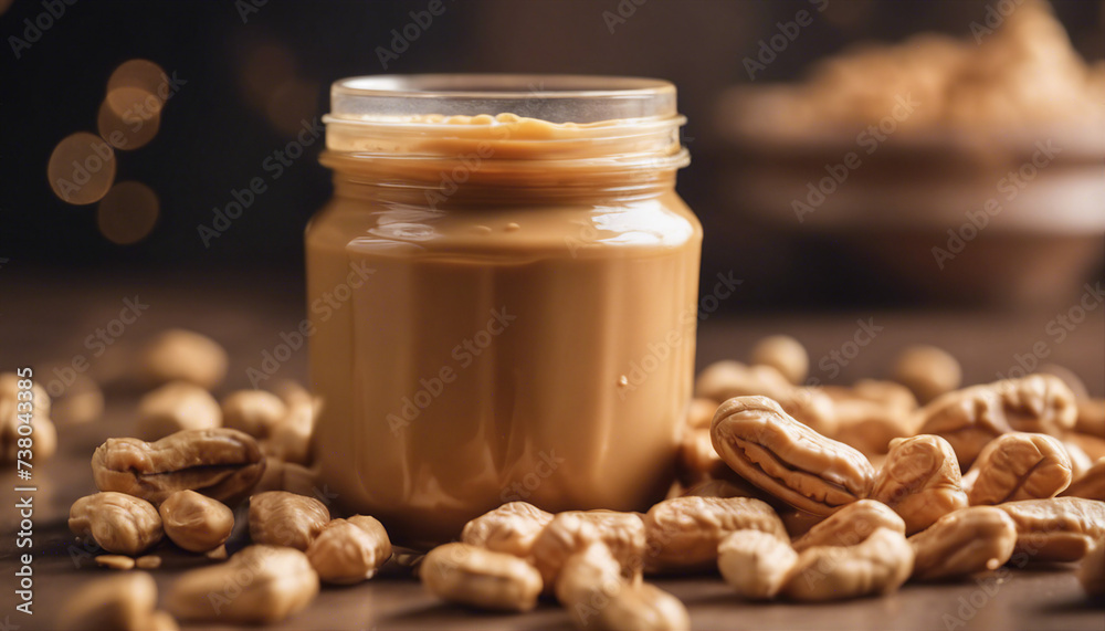 peanut butter in case, blurry background
peanut butter in case, blurry background