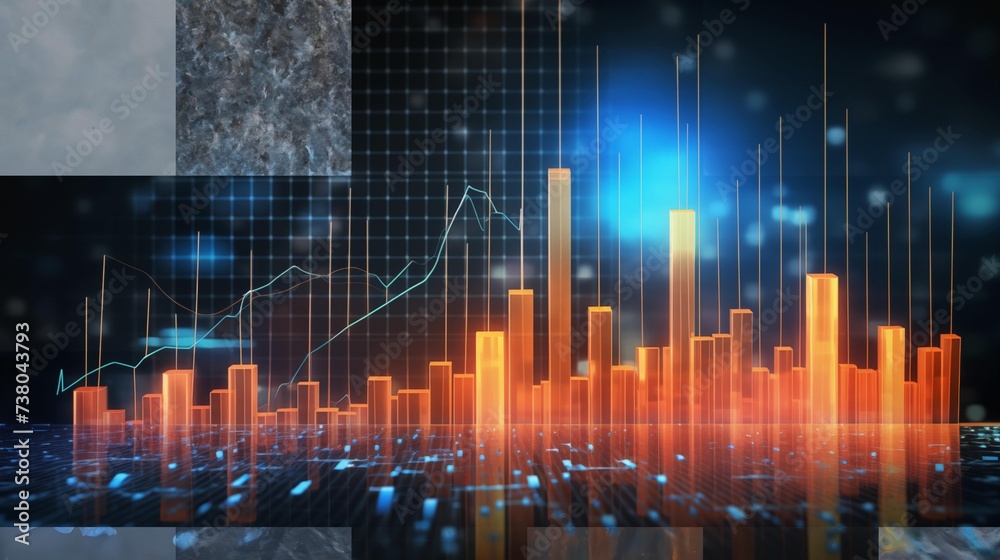 Charts for statistics or trading or for slideshow Charts for statistics or trading or for slideshow