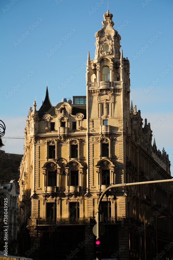 An old building in Budapest