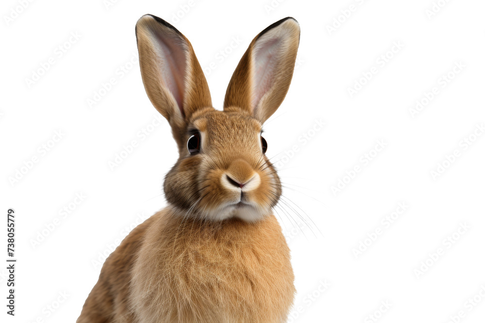 Studio portrait of cute rabbit isolated on transparent png background, happy bunny running on floor, adorable fluffy rabbit that sniffing. Studio portrait of cute rabbit isolated on transparent png background, happy bunny running on floor, adorable fluffy rabbit that sniffing.
