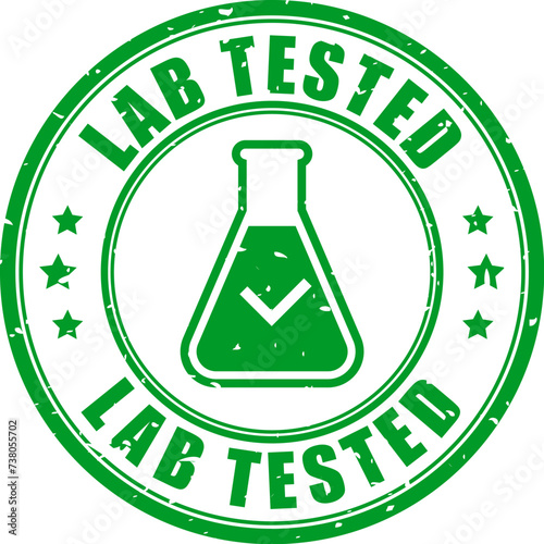 Lab tested medical stamp