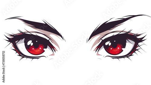 Set of Anime Eyes Female