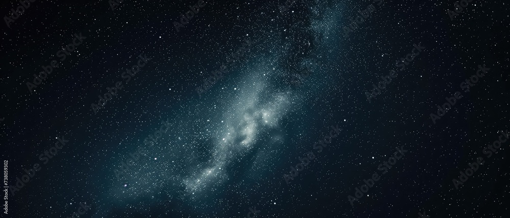 Fototapeta premium Starry Night Sky with Milky Way Galaxy