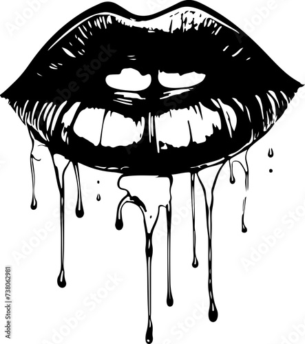 Dripping Lips SVG, Lips SVG, Trippy Lips SVG, Biting Lips SVG, Weed Lips SVG, Shroom Lips SVG, Trippy SVG, Sexy Lips, Lips Sublimation, Lips Cricut