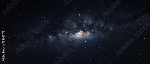 Spectacular Milky Way Galaxy in Night Sky