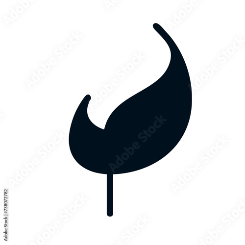 Fire icon vector
