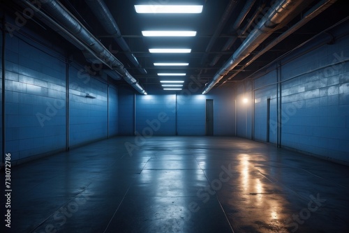 empty underground room background © maxin