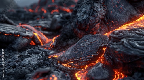Surface of the lava. Abstract background.