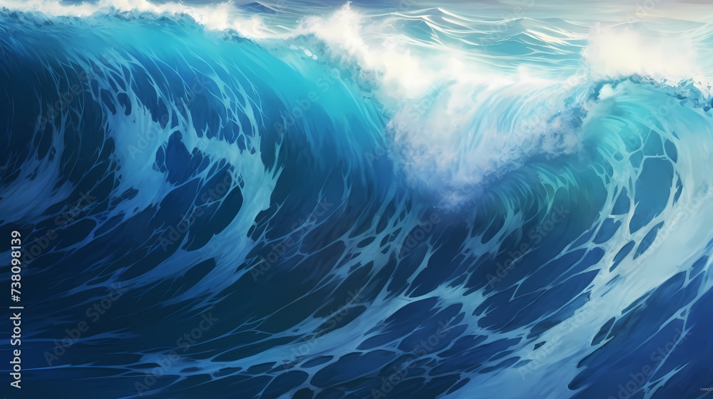 spectacular view of waves spectacular view of waves