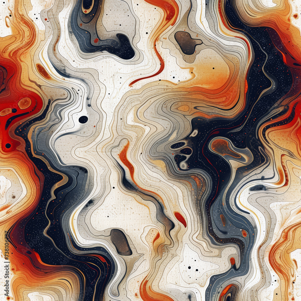 Tile abstract Wall as background and to fill areas in soft colors, ai generated Tile abstract Wall as background and to fill areas in soft colors, ai generated