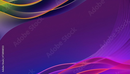 New Light Wave Abstract Background