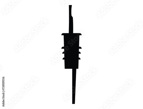 Bartender tool silhouette vector art white background, Bar Tool