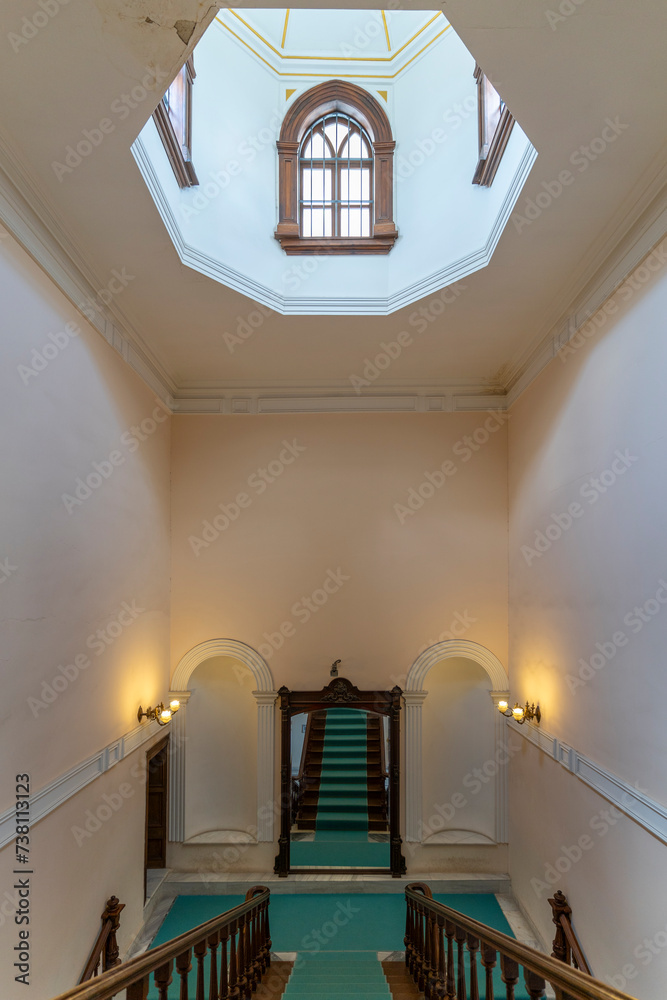 Izmir, Turkey - February 16, 2024 : Ataturk Museum interior view in ...