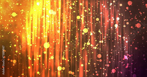 Magical 3d glittering light leaks particles bg. Happiness gratitude showing award show concert dust particles spinning motion backdrop.Ceremony deep sea underwater shimmering sparkles effect.